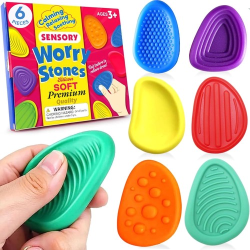 Set sensory worry stones - of,