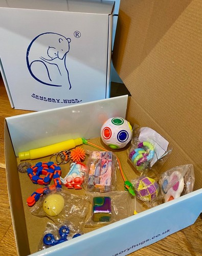 Sensory fidget toy - fidget, box