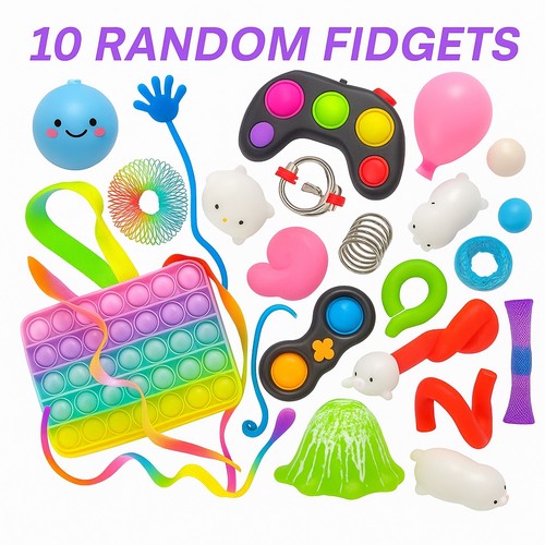Fidget toys sensory stress - 10,