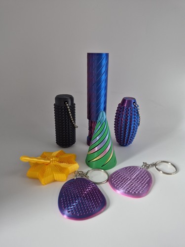 Piece fidget toy set in - 3d,