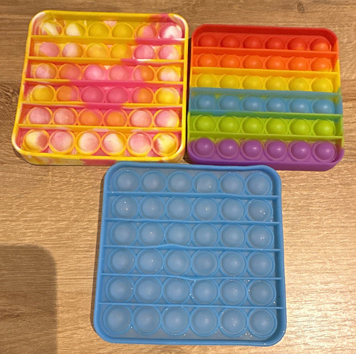 Silicone pop square - silicone,