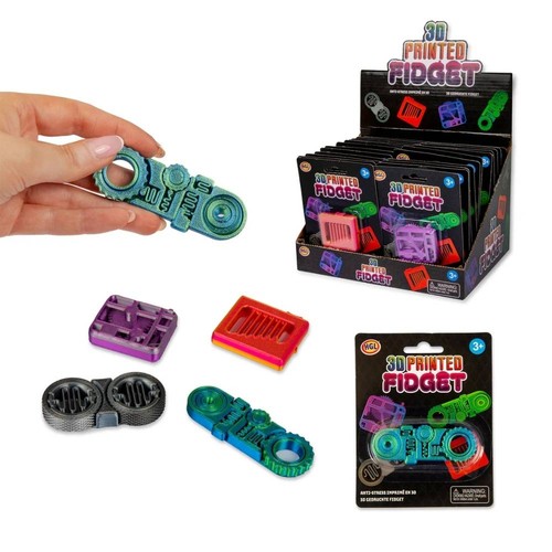 Printed metallic fidget toy - 3d,