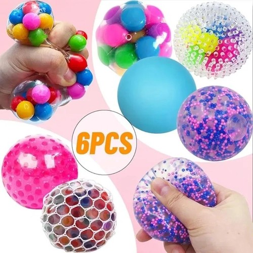 6pcs mini squishy - squishy, stress