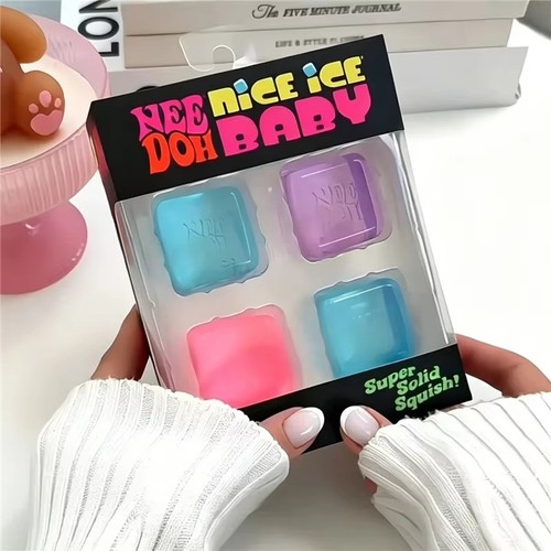 Pack mini ice cube squishy - 4,