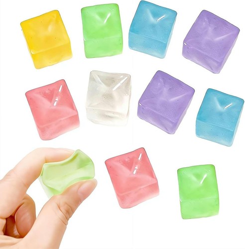 10pcs ice cube stress - cube, balls