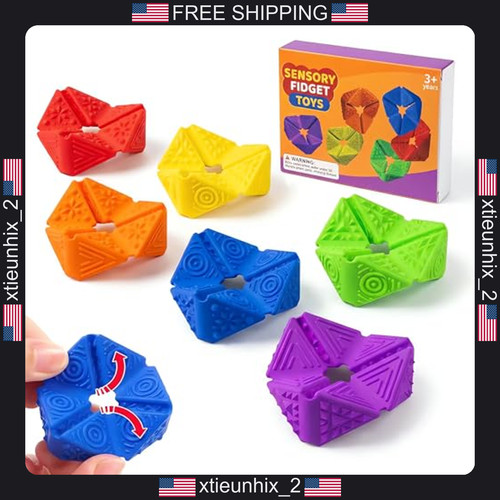 Sensory fidget cube - cube, set
