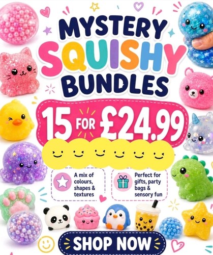 Sensory items squishy - 15,
