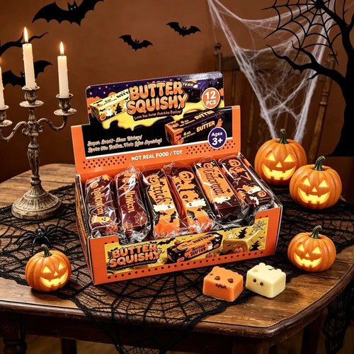 Halloween squishy fidget toys - halloween,