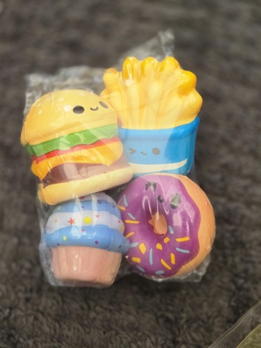 Mini food themed squishy - food-themed,