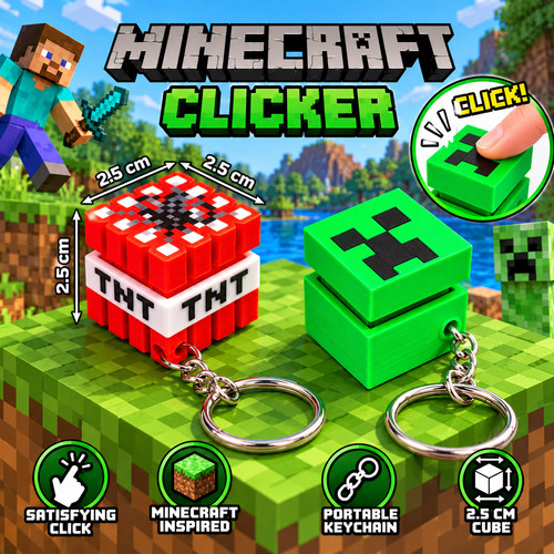 Minecraft creeper tnt fidget - minecraft, &