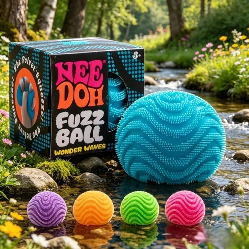 Fuzz ball fidget toys - fuzz, soft