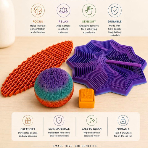 Fidget toy sensory - fidget, set