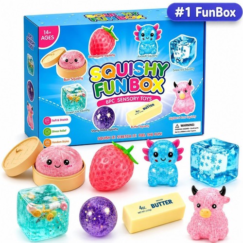 Squishy sensory toys set - sensory,
